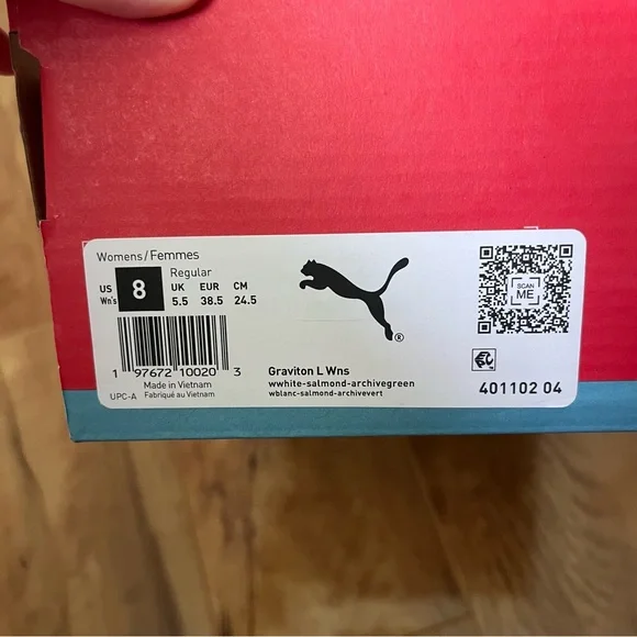 White Puma Sneakers - Picture 3 of 4